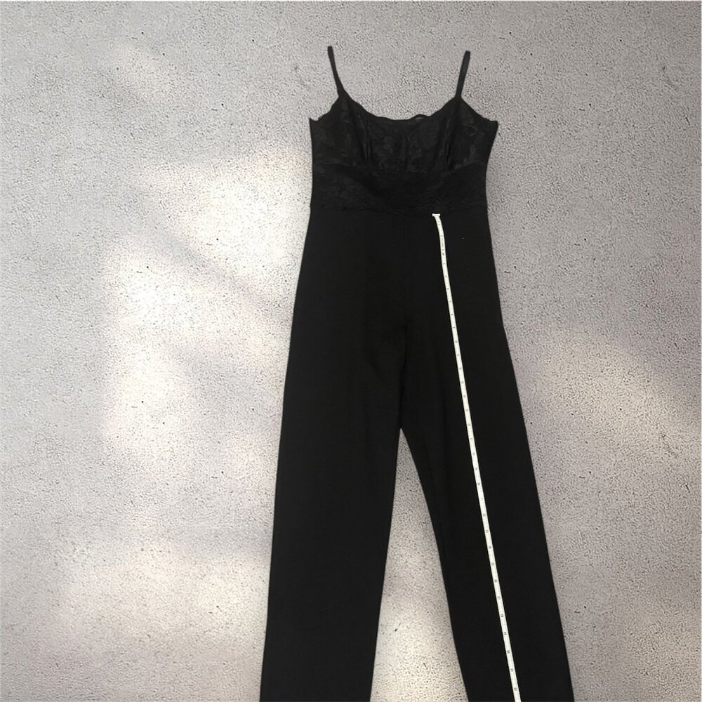 Black Lace Pant Jumpsuit – Size S NWOT - Picture 5 of 6